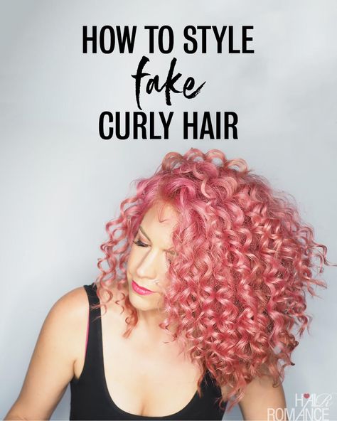 How To Get Natural Looking Curls, How To Get Tight Curls, Fake Curly Hair, Hair Chemistry, Suki Avatar, Hair Lights, Natural Looking Curls, Curly Hair Trends, Curling Hair