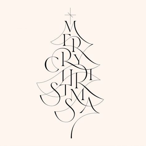 Xmas Design Graphic, Christmas Cards Design Graphics, Merry Christmas Font, Christmas Logo, Inspiration Typographie, Christmas Fonts Free, Xmas Design, Christmas Graphic Design, 달력 디자인