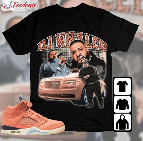 DJ Khaled Flexing Graphic Shirt, Trendy Unisex Crewneck T-shirt, Jordan 5 DJ Khaled Crimson Bliss Check more at https://teedenis.com/product/dj-khaled-flexing-graphic-shirt-trendy-unisex-crewneck-t-shirt-jordan-5-dj-khaled-crimson-bliss/ Khalid Outfits, Flexing Pose, Dj Khalid, Dj Khaled, Khalid, Flexing, Jordan 5, Trending Tshirts, Graphic Shirt