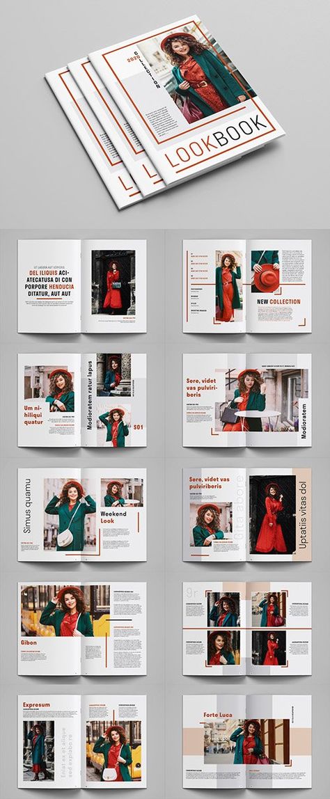 Free Magazine Template, Look Book Design, Fashion Lookbook Layout, Fashion Lookbook Design, Catalog Layout, Catalog Design Layout, Lookbook Layout, Fashion Editorial Layout, Fashion Magazine Design