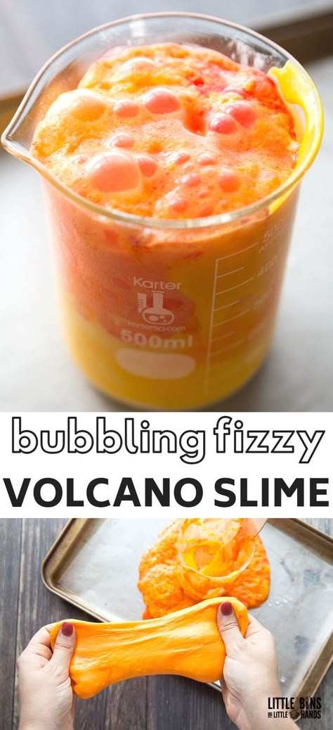 Volcano Fine Motor Activities, Baking Soda And Vinegar Sensory Play, Science Experiments With Shaving Cream, Stem Volcano Activities, Preschool Color Wheel Activities, Baking Soda Science Experiments For Kids, Older School Age Activities Daycare, Cool Slime Ideas, Volcano Sensory Bin