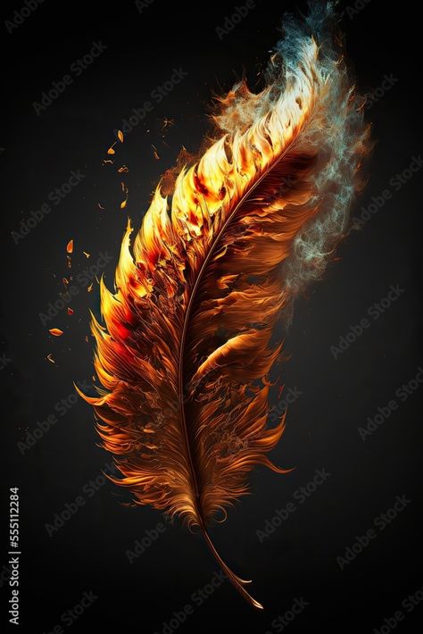 Burning Feather, Phoenix Feathers, Phoenix Bird Art, Prints Inspiration, Neon Graffiti, Phoenix Feather, Phoenix Bird, Feather Art, Bike Art