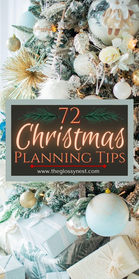 Christmas should be about spending time with loved ones, not feeling stressed! Keep things simple with these Christmas planning tips & tricks. Includes Christmas planning ideas for baking, meals, lunch & dinner, Christmas cards, budgeting & spending, decorations, activities, traditions, Christmas Day & Eve plans, gifts, holiday travel, cleaning & more. Preparation for Christmas doesn’t have to be a challenge. These Christmas planning tips will help you get organized this holiday season! Baking Meals, Christmas Tradition Ideas, Best Christmas Messages, Organized Christmas, Planning Christmas, Tradition Ideas, Preparing For Christmas, Christmas Tips, Dinner Christmas