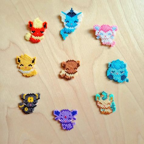 All posts • Instagram Pokemon Bead, Miyuki Beads Pattern, Seed Bead Projects, Perler Bead Templates, Beaded Jewlery, Brick Stitch Pattern, Bead Charms Diy, Seed Bead Patterns, Bead Weaving Patterns