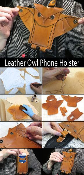 Leather Tutorial, How To Make Leather, Denim Bag Diy, Diy Leather Projects, Diy Denim, Denim Purse, Owl Crafts, Leather Crafting, Denim Jewelry