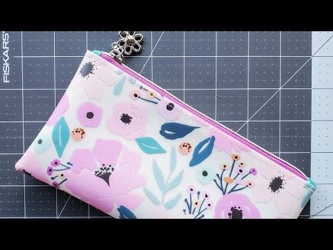 Vinyl Pouches Tutorial, How To Make Clear Vinyl Zipper Bags, Clear Zipper Pouch Tutorial, Clear Vinyl Zipper Pouch Tutorial, Sewing Clear Vinyl Bags, Vinyl Zipper Pouch, Clear Zipper Pouch, Zipper Pouch Pattern, Vinyl Pouch