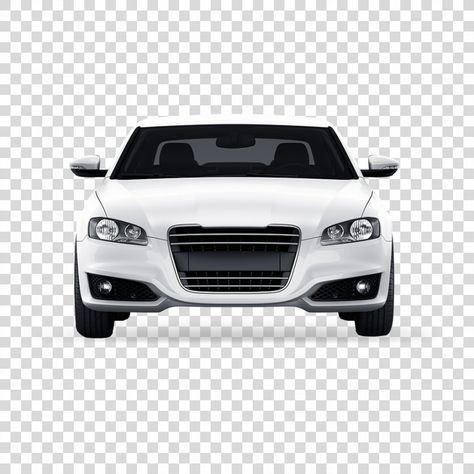 Car Png Photoshop, Car Png Hd, Front Facing Car, Car Poster Design, Car Png, Cooper Car, Hatchback Cars, Props Art, Auto Part