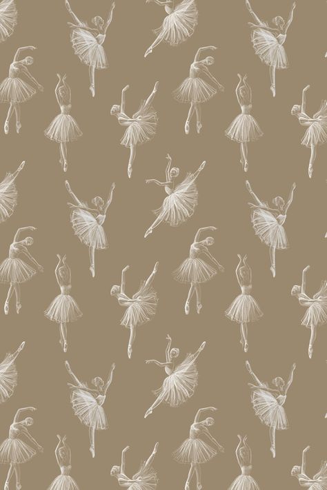 Design: Vintage Wallpaper, ballet dancers - Peel & Stick - traditional non-woven Wallpaper - Removable Self Adhesive Wallpaper design #3438All wallpaper are printed on high quality eco-friendly materials using a completely safe latex printing methodAll materials are made in the USA and have the texture of a canvas, matte, resistant to damage.Wallpaper are custom made and cannot be returnedMade in Los Angeles, CaliforniaWe make wallpaper on 2 types of materials.Removable “peel and stick” self-adh Cute Ballet Wallpapers, Glam Wallpaper Phone, Ballet Wallpaper Iphone, Ballet Wallpaper Aesthetic, Ballet Backgrounds, Ipad Wallpaper Aesthetic High Quality, School Wallpaper Aesthetic, Celine Wallpaper, Dancer Wallpaper