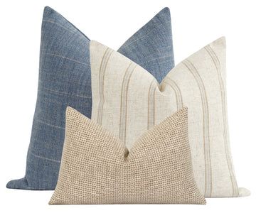 Pillow Packs – Land of Pillows Pillow Combo, Woven Pillow Cover, Neutral Pillow, Throw Pillow Collections, Pillow Combos, Woven Pillow, Neutral Pillows, Woven Pillows, Blue Throw Pillows