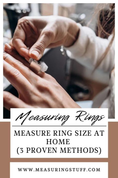 How To Tell Your Ring Size, How To Find Out Your Ring Size, Find Ring Size At Home, How To Measure Finger For Ring Size, How To Find Ring Size, Measuring Ring Size At Home, How To Determine Your Ring Size, How To Figure Out Ring Size, How To Know Your Ring Size