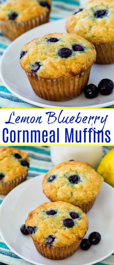 Blueberry Lemon Cornbread, Fresh Corn Muffin Recipes, Blue Corn Muffins Recipe, Dessert Loafs, Blueberry Cornbread Muffins, Cornmeal Muffins Recipe, Corn Blueberry Muffins, Blueberry Cornmeal Muffins, Corn Meal Muffins