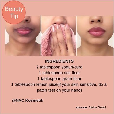 Lip Pigmentation Remedy, Pigmentation Remedy, Skin Care Home Remedies, Haut Routine, Facial Tips, Skin Face Mask, Clear Healthy Skin, Natural Skin Care Remedies, Natural Face Skin Care