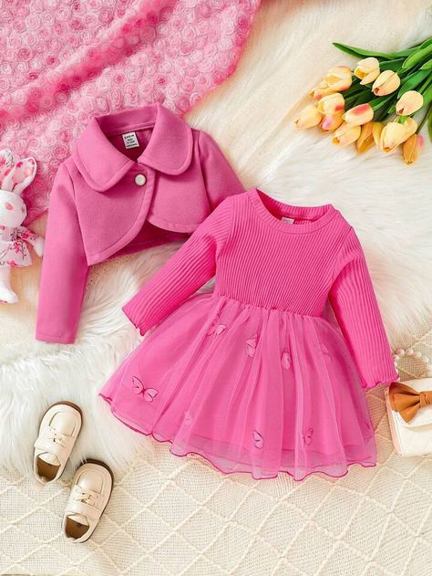 Baby Girl Winter Clothes, Baby Winter Dress, Baby Girl Clothes Winter, Kids Dress Wear, Kids Clothing Brands, Elegant Dresses Classy, Kids Fashion Dress