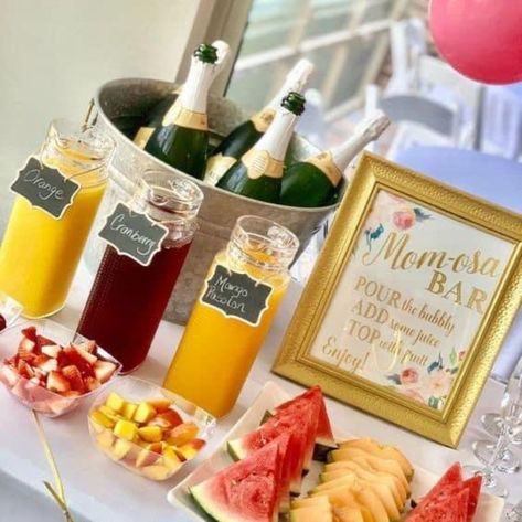 Gender Reveal Mimosa Bar, Mom Osa Bar Mimosas, Baby Shower Mimosa Bar Boy, Baby Shower Mimosa Bar Girl, Mum-osa Bar, Safari Mimosa Bar, Sangria Bar, Mom-osa Bar, Boy Baby Shower Themes