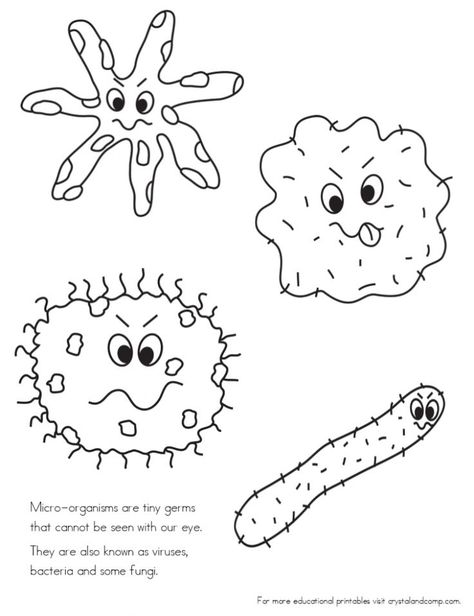 kid color pages stop spreading germs Germs Coloring Pages Free Printable, Germs Coloring Page, Hygiene Worksheets For Kids, Germs For Kids, Germ Crafts, Germs Preschool, Germs Lessons, Germs Activities, Hygiene Lessons