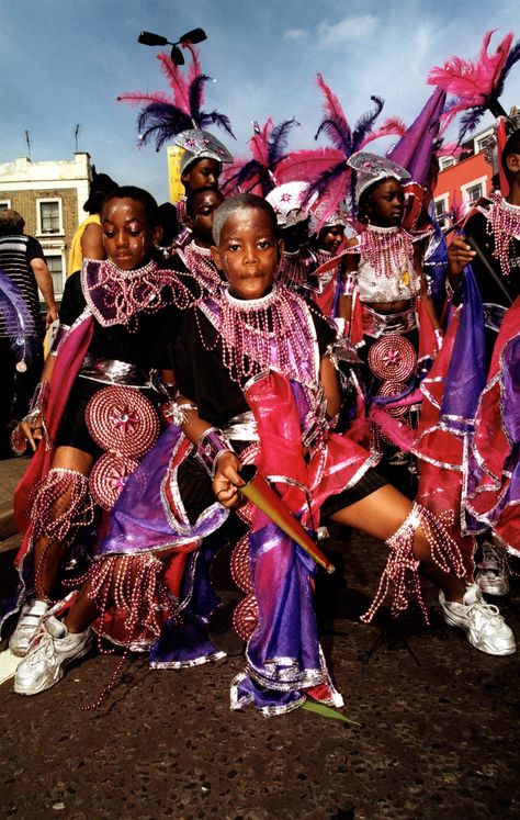 Carnival London, Carnival Outfit Carribean, Carnival Outfit, 90s Slip Dress, Carnival Art, Notting Hill Carnival, Caribbean Carnival, Gordon Parks, Breathtaking Photography