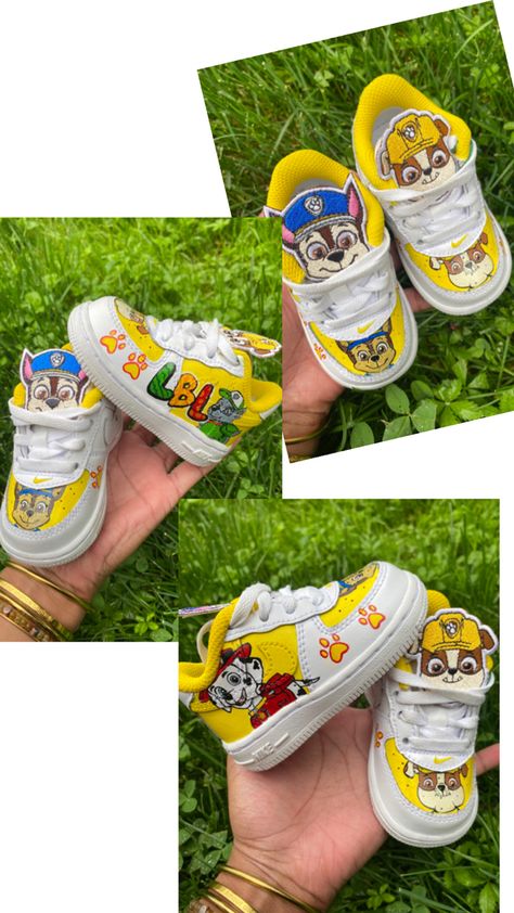 Custom Air Force 1, Custom Shoes, Paw Patrol, Air Force 1, Kids Shoes, Air Force, Force