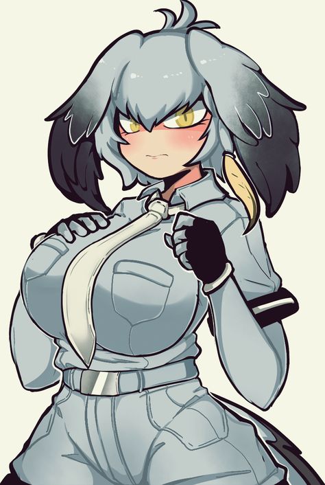 Safebooru - 1girl alternate color antenna hair bangs belt bird tail black gloves black hair blonde hair breast pocket breasts brown hair closed mouth collared shirt expressionless fingerless gloves gloves grey hair grey shirt grey shorts hair between eyes hand on own chest hands up highres huge breasts impossible clothes impossible shirt kama astor kemono friends layered sleeves long sleeves looking at viewer medium hair multicolored hair necktie pocket shirt shoebill (kemono friends) short ... Shorts Hair, Layered Sleeves, Kemono Friends, Multicolored Hair, Hair Bangs, Gloves Black, Hair Blonde, Black Gloves, Manga Pictures