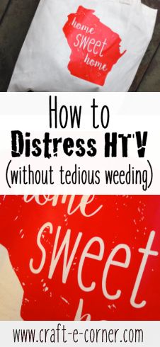 How to Distress HTV (Without Tedious Weeding) / Craft-e-Corner: Blog How To Make Iron, Htv Ideas, Cricut Iron On Vinyl, Htv Shirts, Inkscape Tutorials, Black Smith, Htv Projects, Cricut Help, Wood Craft Patterns