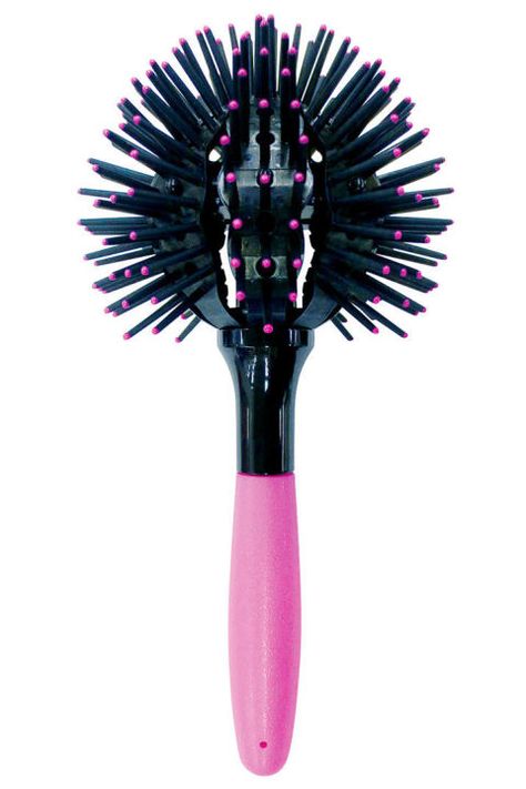 Finish your look by adding body at the roots with a brush that grips onto your hair from any angle and is easy to rotate.  Our pick: Lucky Trendy Bomb Curl Brush, $17, rickysnyc.com. Hairstylist Products, Best Hair Brush, Round Hair Brush, Mason Pearson, Best Brushes, Hair Brushes, Hair Detangler, Love Hair, Harper's Bazaar