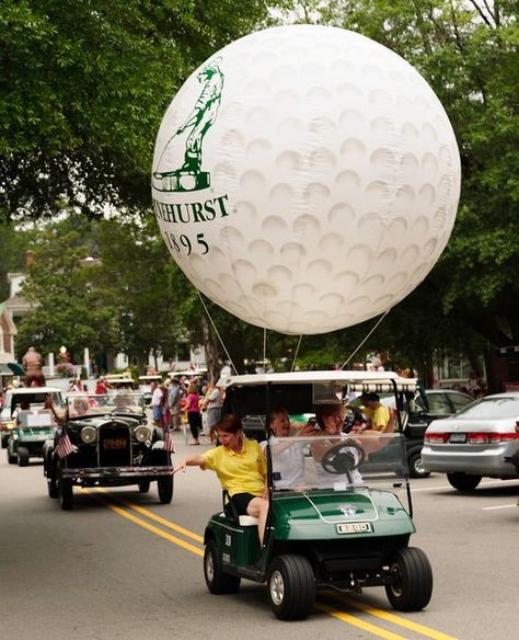 Pinehurst, NC - Home of Golf 🏌️‍♂️#pinehurstnc #pinehurst #golf #maisonteam #maisonrealestateteam #realestate Parade Float Ideas, Pinehurst Golf, Sticky Monster, Golf Hotel, Masters Golf, Graphic Studio, Southern Pine, Events Decor, Golf Party