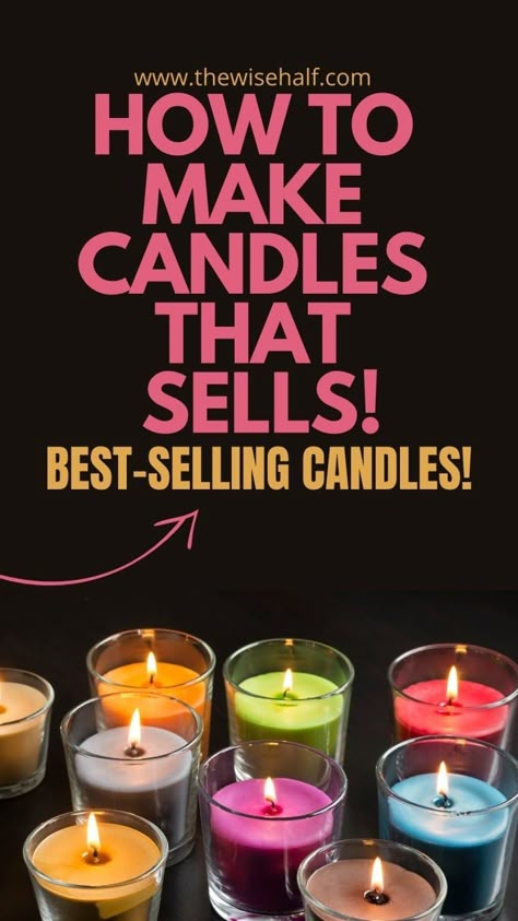 how to sell candles
how to sell candles on etsy
how to make and sell candles
best candles to sell
how to make candles to sell
how to make candles that sell How To Sell Candles, Candle Making Ingredients, Candle Making Business Ideas, Candles Marketing, Candles Supplies, Candles To Sell, Candle Business Ideas, Candal Making, Unique Candle Making Ideas