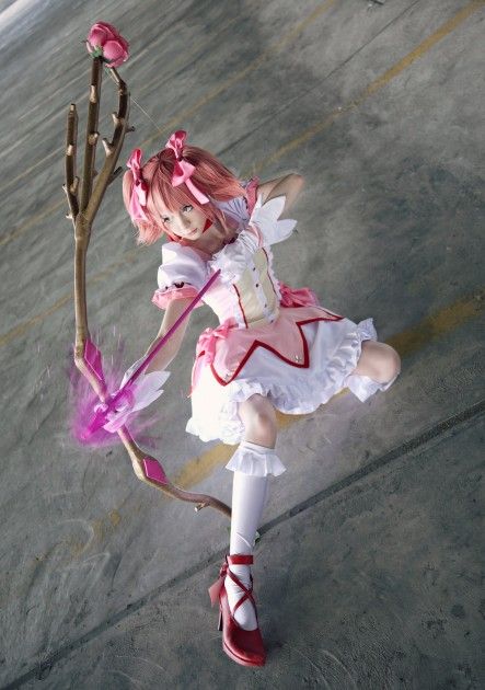 Magical Girl Madoka, Kyoko Sakura, Best Cosplay Ever, Beautiful Cosplay, Madoka Kaname, Asian Cosplay, Epic Cosplay, Kawaii Cosplay, Puella Magi