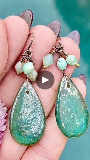 6.8K views · 585 reactions | Trendy DIY Jewelry Making Tips - Beading Tutorial - Handmade Jewelry Trends - Learn how to create your own beaded earring wires.  Follow, like, and leave a comment. It helps me to continue make DIY jewelry making tutorials for our crafting community for free.   Visit my Y.T.- Denise Yezbak Moore for more DIY Jewelry making videos, tutorials, tips, and handmade tricks to help you get started with your handmade jewelry business. Learn to make unique jewelry and start your own jewelry making business. From boho to bling, I’ve got you covered! Follow on me on Instagram for daily beading inspiration.  Each piece of my handmade jewelry is crafted with the highest attention to detail and is one-of-a-kind. I specialize in artisan bracelets, earrings, and necklaces. I a Lever Back Earrings Diy, Handmade Jewelry Trends, Trendy Diy Jewelry, Jewelry Making Videos, Wire Techniques, Jewelry Tutorials Free, Handmade Jewelry Business, Cutlery Art, Diy Jewelry Making Tutorials