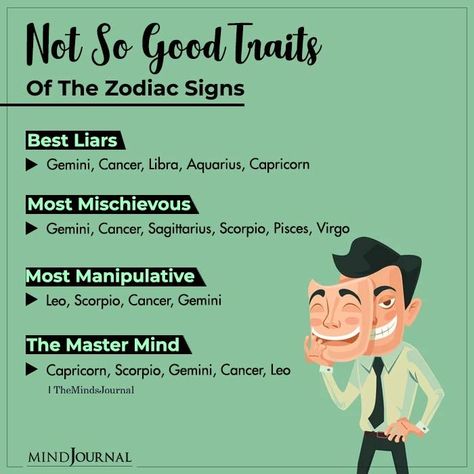 Not So Good Traits Of The Zodiac Signs #zodiacmeme #zodiactraits #zodiacpersonality #astrology #horoscope #zodiacsign #sunsign Zodiac Cusp, Gemini Traits, Taurus Traits, Aries Traits, Libra Traits, Leo Traits, Virgo Traits, Zodiac Elements, Difficult Relationship