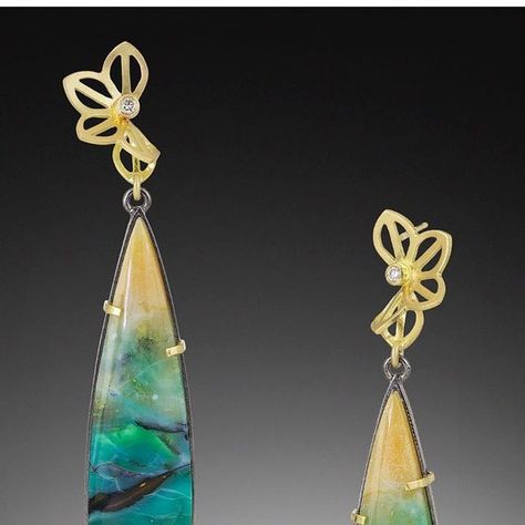 Karin Jacobson on Instagram: "Woo hoo! My my Opalized Wood Drop Earrings just won First Place in the InStore Design Awards, in the category of "Colored Stone Jewelry Under $5,000"! 

Thank you so much @instoremagazine - click the link in my bio to read more!

Absolutely amazing photos by @coleimage" Opalized Wood Earrings, Opalized Wood, Woo Hoo, My My, Colored Stone, Wood Jewelry, Petrified Wood, First Place, Amazing Photos