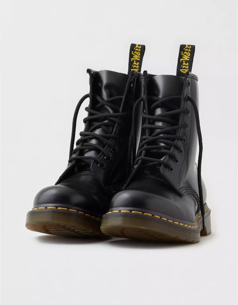 Dr. Martens 1460 Smooth Boot Doc Martins Boots, Doc Martens Outfits, Dr Martens Outfit, Doc Marten Boot, Teacher Outfits Fall, Dr Martens Womens, Martin Boots, Crazy Shoes, Cool Stuff