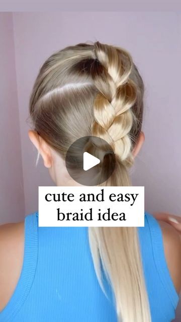 Audrey McClelland on Instagram: "CUTE AND EASY BRAID IDEA 🩷 Here’s a pretty one for you to try! I LOVE how this one looks! Great hairstyle for school or any occasion! . ✨✨ If you’re interested in the hair products that we use, let me know in the comments and I will send your way! 🩷 . #hairdo #braidideas #braidinspo #braidinspiration #braid #simplehairstyles #simplehair #simplehairstyle #easyhairstyles #easyhairstyle #easyhairstylesforgirls #cutehairstyles #cutehair #hairvideo #hairideas #hairinspo #hairinspiration #hairvideos #hairidea #schoolhairstyles #schoolhair #hairstyles #hair #hairstyle #hairtutorial #hairtutorials" Braid For School, Cheer Hairstyles, Braided Headband Hairstyle, Braid Inspiration, Great Hairstyles, Easy Braids, Braided Hairstyles Easy, Braided Headband, Hairstyles For School