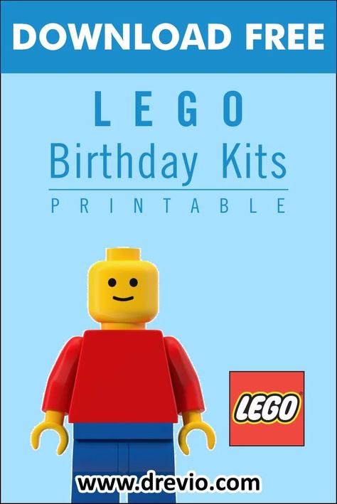 (FREE PRINTABLE) – LEGO Birthday Party Kits Templates | | Download Hundreds FREE PRINTABLE Birthday Invitation Templates Lego Printable Free, Lego Party Printables, Lego Birthday Cards, Lego Party Invitations, Lego Birthday Invitation, Lego Birthday Party Ideas, Lego Birthday Invitations, Lego Star Wars Birthday, Printable Lego