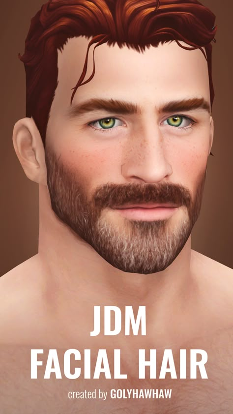 Sims 4 Beard Cc, Sims 4 Beard, Different Beard Styles, Sims 4 Hair Male, The Sims 4 Skin, Thick Beard, Makeup Cc, Men's Facial Hair, Mens Facial Hair Styles