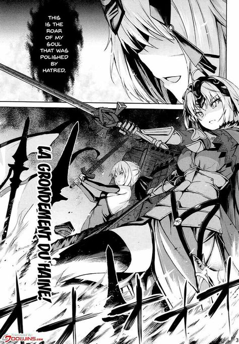 Fate Stay Night Manga, Fate Jalter, Joan Of Arc Fate, Fgo Comic, Rosario Vampire Anime, One Punch Anime, Jeanne Alter, Fate Stay Night Series, Fate Anime