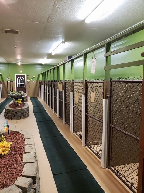 Dog Breeding Facility, Dog Training Room Ideas, Dog Hotel Ideas, Dog Boarding Facility Ideas Floor Plans, Boarding Dog Kennel Ideas, Dog Sanctuary Ideas, Boarding Facility Ideas Dog, Dog Day Care Ideas, In Home Dog Boarding