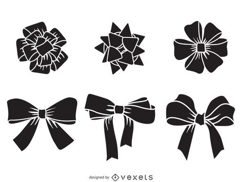 Christmas bow silhouette set #AD , #sponsored, #Aff, #bow, #silhouette, #set, #Christmas Bow Silhouette, Bow Tattoo Designs, Bow Vector, Disney Silhouettes, Decorative Bows, Christmas Bow, Bow Set, Holiday Illustrations, Christmas Bows