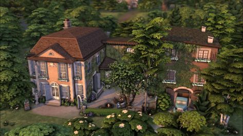 Henford On Bagley, Sims 4 Cottage, Sims 4 Speed Build, French English, Sims 4 Collections, Best Build, Sims 4 Build, Sims 4 Houses, Sims House