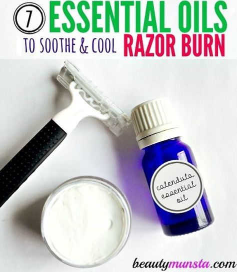 7 Soothing Essential Oils for Razor Burn Relief - beautymunsta - free natural beauty hacks & more! Razor Burn Remedies, Burn Remedies, Razor Burn Relief, Calendula Essential Oil, Cosmetic Chemistry, Burn Remedy, Burn Relief, Oils For Sinus, Soap Inspiration