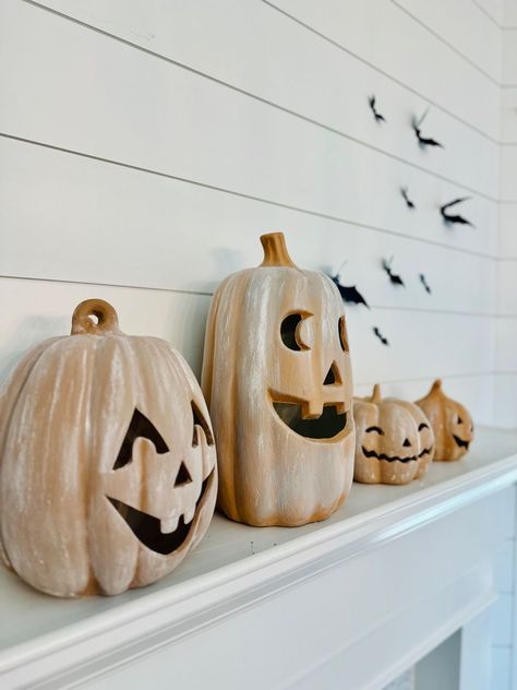 Terracotta Pumpkins, Pottery Barn Pumpkin, Food Halloween, Boho Halloween, Halloween Facts, Fall Stuff, Fall Decor Inspiration, Spooky Szn, Fall Thanksgiving Decor