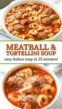 Cheese Tortellini Soup With Meatballs, Instant Pot Meatball Soup Recipes, Cheese Tortellini And Meatball Soup, Meatball Tortilla Soup, Meatball Soup With Cheese Tortellini, Tortellini And Meatball Soup, Meatball Tortellini Soup Crockpot, Italian Meatball Soup Recipes, Meatballs Tortellini