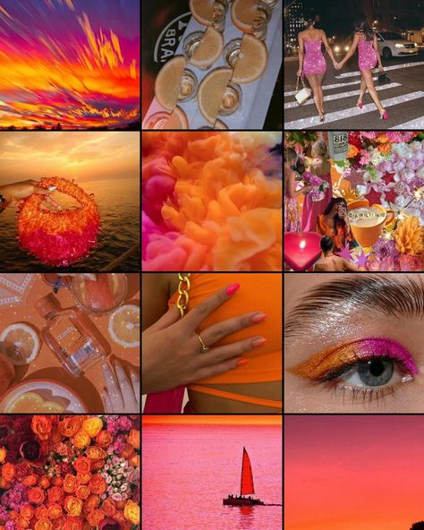 “Awaken your senses with the vibrant colors resembling a tequila sunrise—each shade a reminder that new beginnings are as beautiful as the sunsets or endings that came before. Remember, there are always endless possibilities, so enjoy every fleeting moment.” 🌅✨💖☀️🫶🏼 . . . . . . . . #mood #moodboard #vibes #feel #storyboard #art #vision #visionboard #tequilasunrise #pinkaesthetic #orangeaesthetic #sunrise #newbeginnings #happyendings #fleetingmoments #like #follow #explore #explorepage #end... Tequila Sunrise Aesthetic, Tequila Sunrise Theme, Room Inspo Posters, Tequila Sunset, Storyboard Art, Fleeting Moment, Sunset Party, Sunshine Party, Sunset Girl