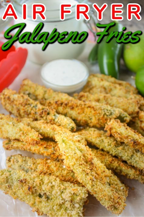 Jalepeno Recipes Air Fryer, Air Fryer Fried Jalapenos, Banana Pepper Air Fryer, Air Fryer Jalapeno Slices, Texas Toothpicks Recipe Air Fryer, Air Fried Jalapeno Slices, Air Fryer Stuffed Jalapenos, Jalapeno Bottle Caps Air Fryer, Fried Banana Peppers Air Fryer