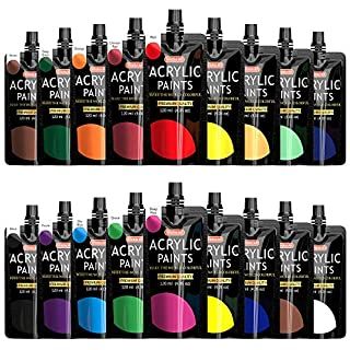 Rocks Crafts, Sargent Art, Art Studio Organization, Art Painting Supplies, Art Painting Tools, Wood Ceramic, Paint Tubes, Acrylic Painting For Beginners, Acrylic Paint Set