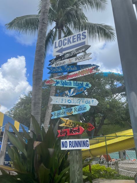 summer | florida | sunny | beachy | aesthetic Water Park Aesthetic, Rapids Water Park, Summer Florida, Park Aesthetic, Summer To Do List, Beachy Aesthetic, Nyc Summer, Senior Trip, Summer Waves