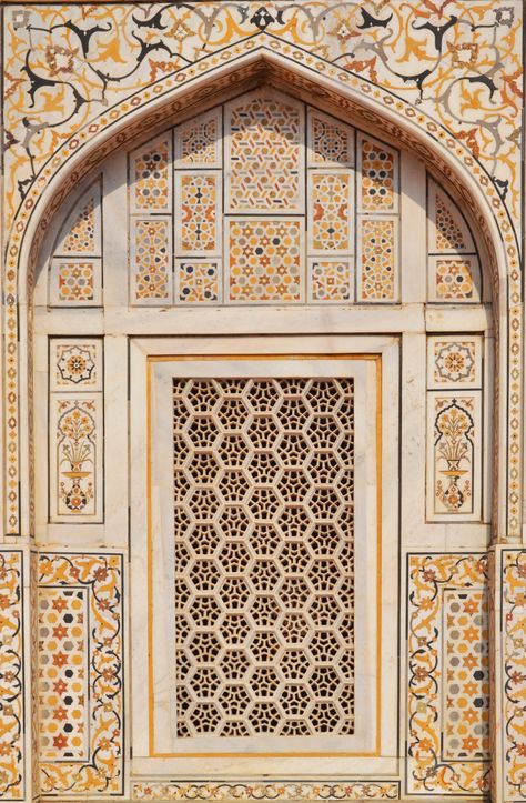 Details! #tajmahal #agra #india Taj Mahal Motifs, Taj Mahal Background, Mahal Background, Lippan Art Ideas, Pinterest Room, Asian Architecture, Geometric Pattern Art, Lippan Art, Islamic Patterns