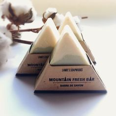 Soap Bottle Packaging, Packing Design Ideas, Mountain Soap, Soap Packaging Diy, Soap Packaging Design, Savon Diy, Săpunuri Handmade, Soap Packing, Packaging Diy