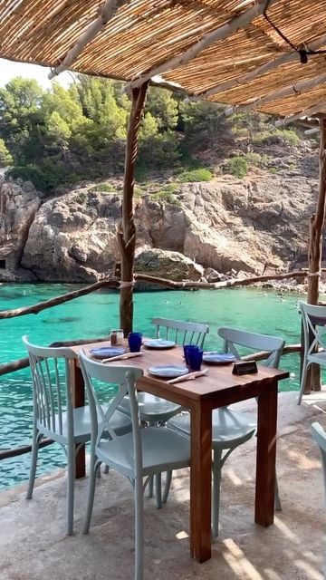 Selina Lehmann | Mallorca Reiseführer on Instagram: "Probably one of the most beautiful waterside restaurants in Europe - Ca’s Patro March Restaurant in Cala Deià, Mallorca 🤍 With whom would you love to have lunch/dinner here? (tag them below 🔽😊) ❤️ Save for later! - Wahrscheinlich eines der schönsten Strandrestaurants in Europa - das Ca’s Patro March Restaurant in Cala Deià, Mallorca 🤍 Mit wem würdest du hier gerne zu Mittag oder zu Abend essen? (Markiere sie unten 🔽😊) ❤️ Für später speic Would You, Honeymoon Destination Ideas, To Have, Top Travel Destinations, Majorca, Travel Videos, Save For Later, Luxury Vacation, Beautiful Destinations