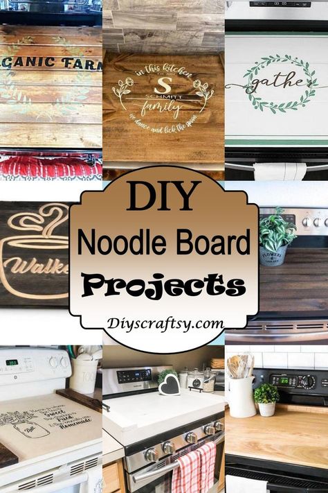 24 DIY Noodle Board Projects To Make At Home Diy Motorcycle Lift, Diy Noodle Board, Diy Noodles, Gas Stove Top Covers, Diy Cat Shelves, Wooden Stove Top Covers, Stove Board, Spoons Diy, Motorcycle Lift