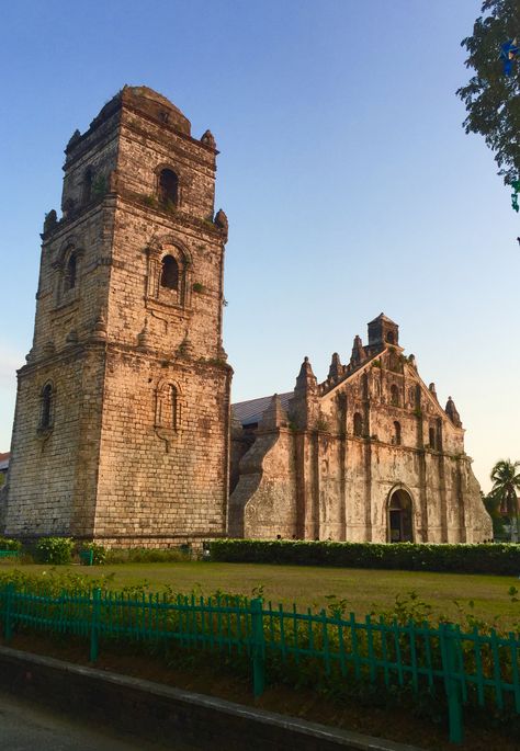 paoay church ilocos norte Paoay Church Ilocos Norte, Ilocos Norte Aesthetic, Moriones Festival, Philippines Places, Phillipines Travel, Ilocos Region, Pagudpud, Ilocos Norte, Architecture Collection